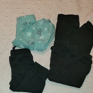 Garanimals Black and Teal Star Print Joggers